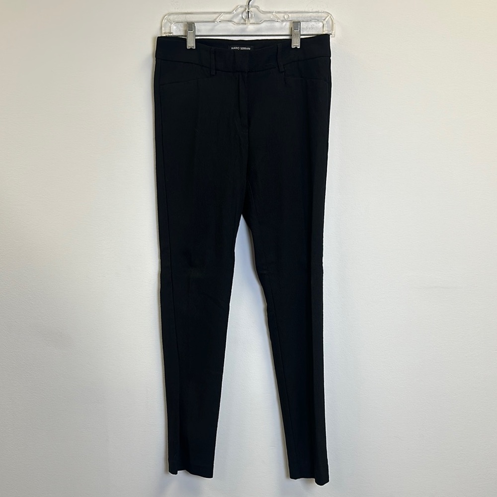 Mario Serrani Black Skinny Pants